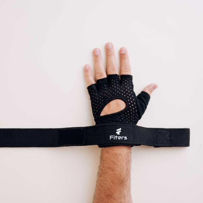 Fiters Workout Gloves with Lifting Straps