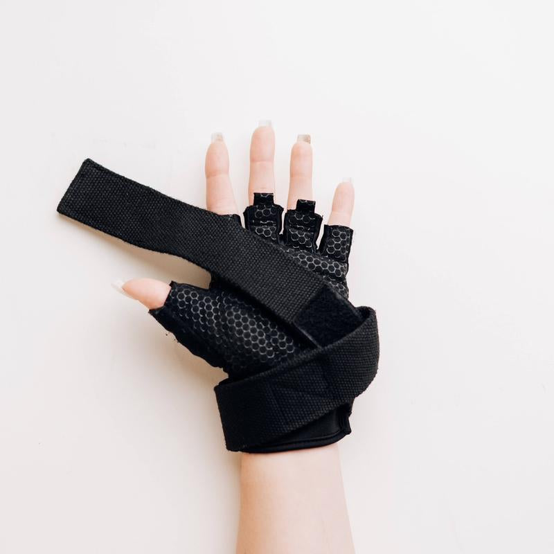 Fiters Workout Gloves with Lifting Straps