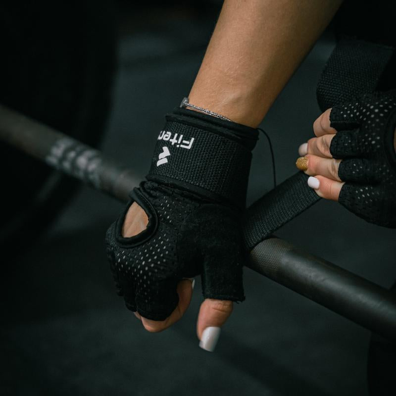 Fiters Workout Gloves with Lifting Straps