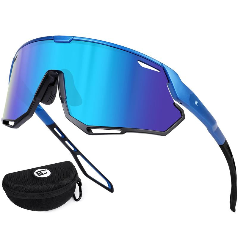 BIRCEN Baseball Sunglasses for Men Women - UV400 Protection Cycling Glasses Sports Sunglasses for Running MTB Golf Softball